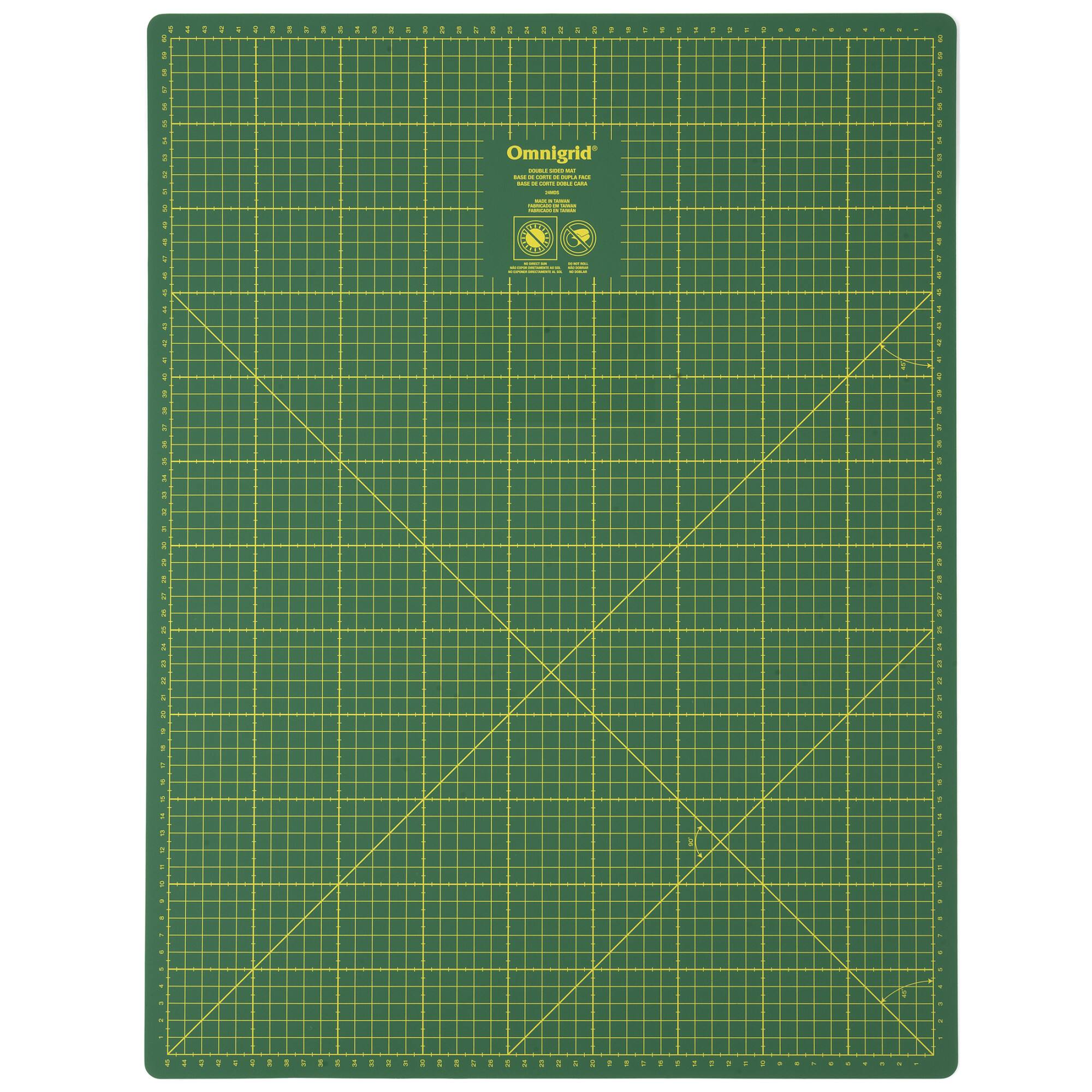 Omnigrid® Double Sided Cutting Mat, 18" x 24"
